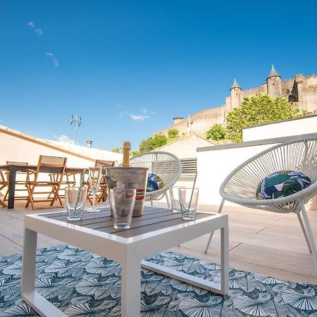 Апартаменты La Terrasse De La Tour Pinte. Каркассон Экстерьер фото