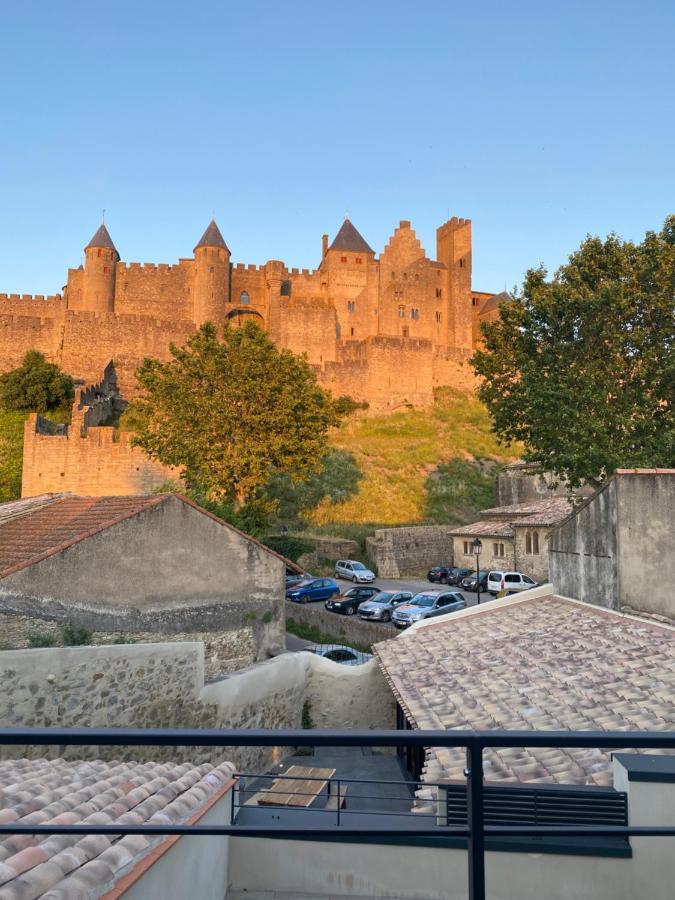 Апартаменты La Terrasse De La Tour Pinte. Каркассон Экстерьер фото